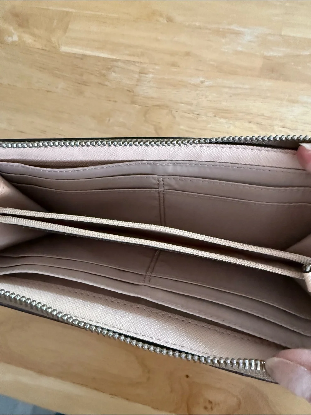 Coach zipper close wallet